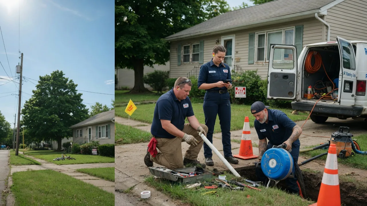 Sewer Line Repair in Griffithsville, WV near me